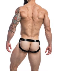 Bikini Barbati C4M Desire Jockstrap BlackLeatherette M