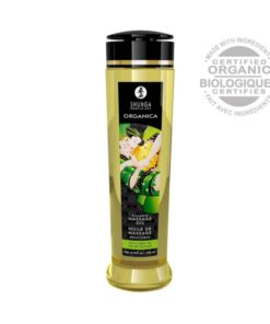 Shunga Orcanica Green Tea Ulei de Masaj cu Ceai Verde 240 ml