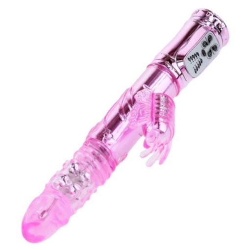 Vibrator Rabbit Throbbing Butterfly 30 cm