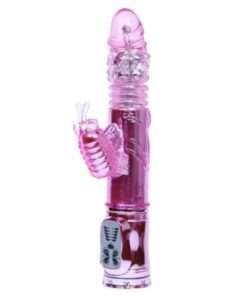 Vibrator Rabbit Throbbing Butterfly 30 cm