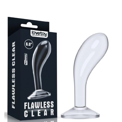 Butt Plug Transparent Flawless Clear Prostate
