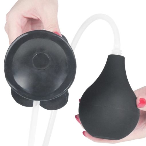 Dildo cu Ejaculare Squirt Extreme Flesh 9 inch Black
