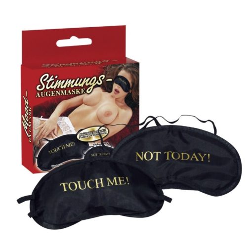 Masca Blindfold Lamb Leather Touch Me