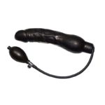 Dildo Realistic Gonflabil Black Latex Balloon