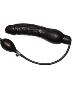 Dildo Realistic Gonflabil Black Latex Balloon