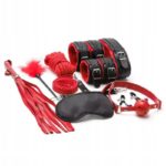 Set BDSM Soft Touch 10 Piese Red Guilty Toys Premium