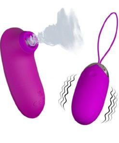 Stimulator si Vibrator Clitoris 2 in 1 Pretty Love Orthuss