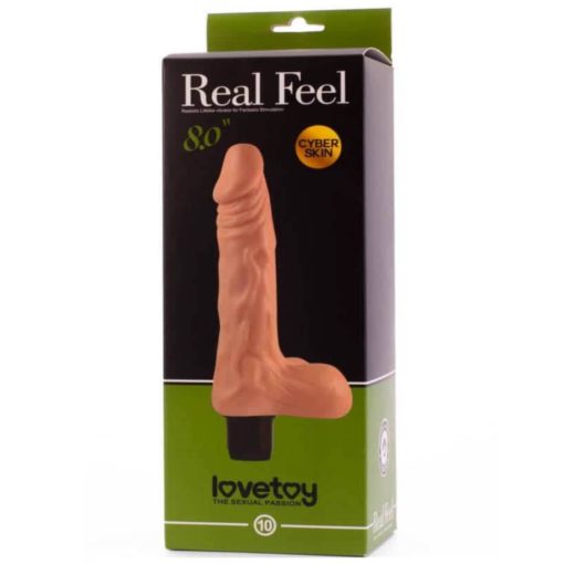 Vibrator Realistic Real Feel Cyberskin 20 cm