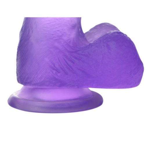 Dildo Jelly Studs Purple 17 cm