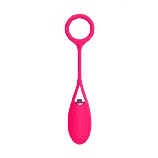 Ou Vibrator Sally cu Inel 18 cm Mokko 2