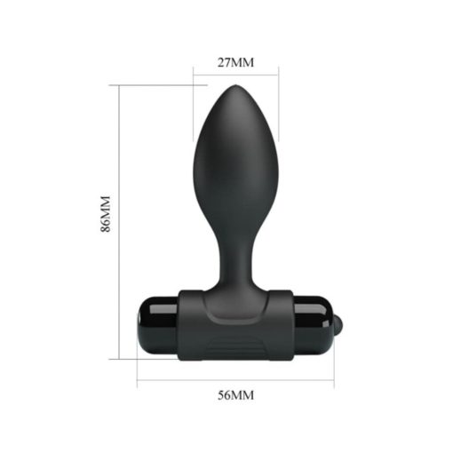Dop Anal cu Vibratii Pretty Love Vibra Butt Plug