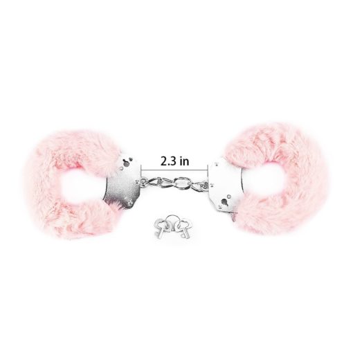 Catuse Fetish Pleasure – Fluffy Pink Hand Cuffs