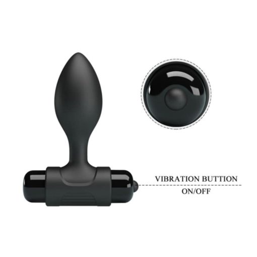Dop Anal cu Vibratii Pretty Love Vibra Butt Plug