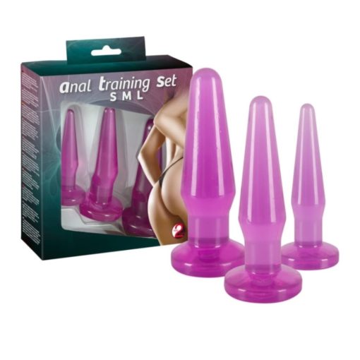 Set Butt Plug Anal Training You2Toys 3 Plugs