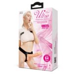 Strap On Femei cu Vibratii Ultra Passionate Harness Multi Speed 20 cm