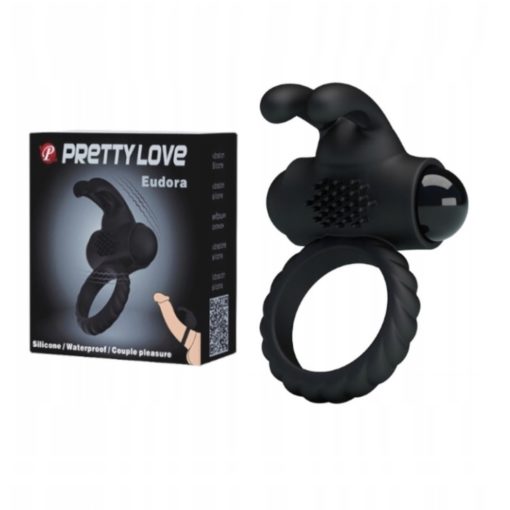 Inel Penis cu Vibratii Pretty Love Eudora