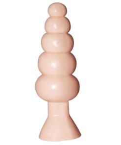 Butt Plug Bendable Butt Rattler Flesh 20 cm