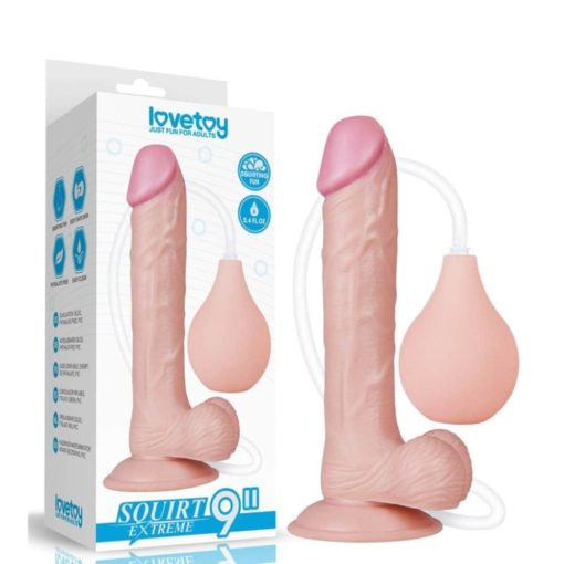 Dildo cu Ejaculare Squirt Extreme Flesh 23 cm