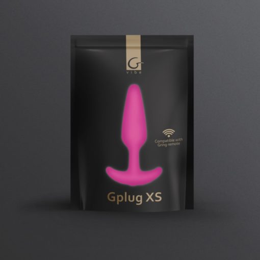 Dop Anal cu Vibratii Gplug XS Sunny Raspberry Gvibe