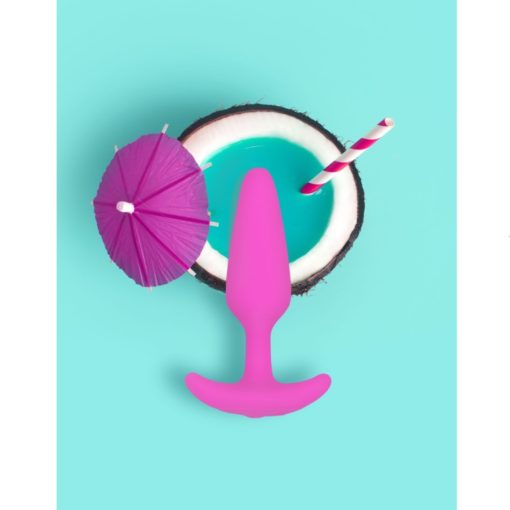 Dop Anal cu Vibratii Gplug XS Sunny Raspberry Gvibe