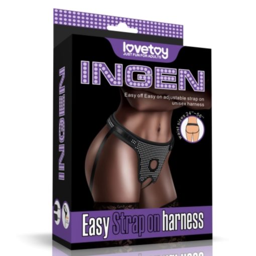 Ham Strap On Easy Harness Lovetoy