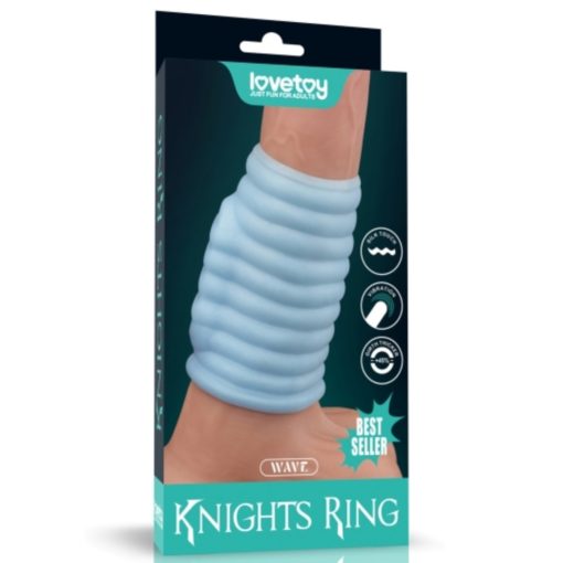 Inel Penis Wave Knights Ring cu Vibratii Lovetoy