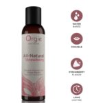 Lubrifiant Orgie Natural Strawberry 150 ml