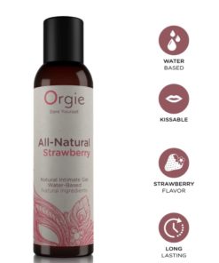 Lubrifiant Orgie Natural Strawberry 150 ml