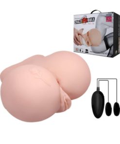 Vagin Masturbator cu Vibratii Crazy Bull With Bullet Flesh 3 Mens