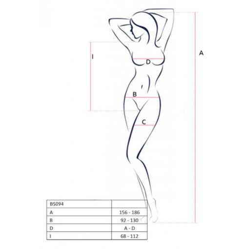 Body Sexy Passion BS094 White S-L