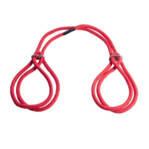 Catuse din Sfoara NMC Metal si Bumbac 30 cm Rosu