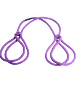 Catuse din Sfoara NMC Metal si Bumbac 30 cm Violet