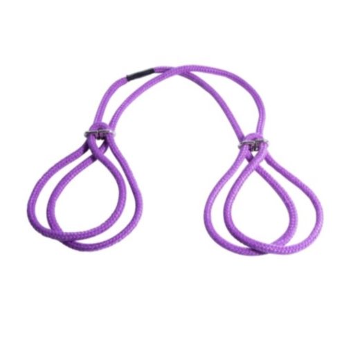 Catuse din Sfoara NMC Metal si Bumbac 30 cm Violet