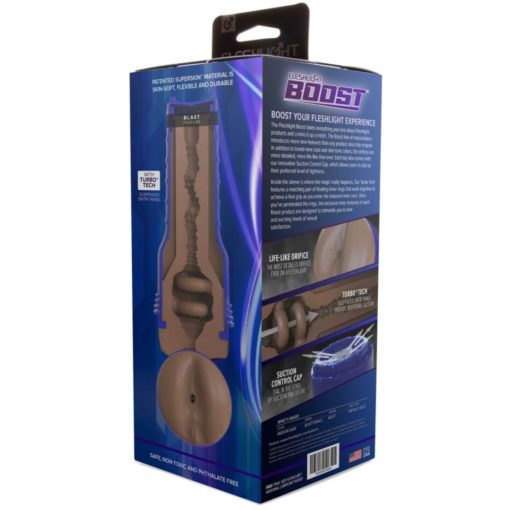 Fleshlight Boost Blast Medium Dark Anal Masturbator - imagine 8