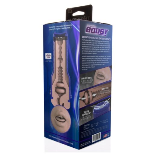 Fleshlight Boost Blast Medium Dark Mouth Masturbator