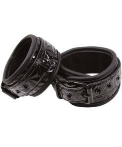 Sinful Wrist Cuffs Black NS Toys