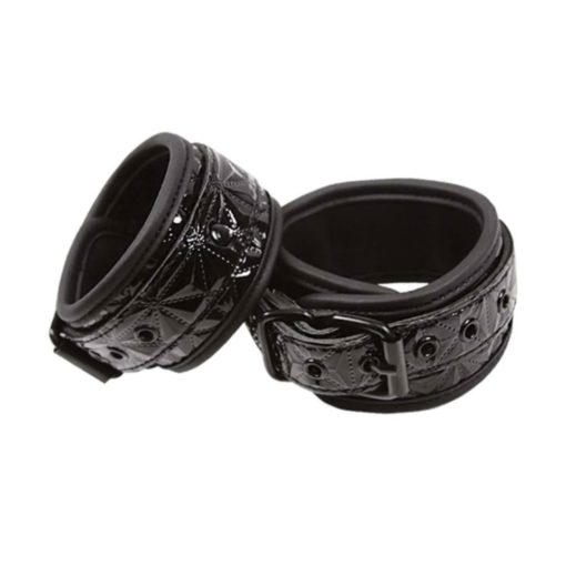 Sinful Wrist Cuffs Black NS Toys