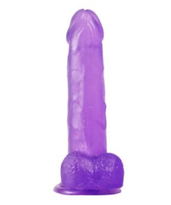 Dildo Realistisc Jelly Studs Purple Large