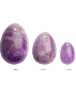 La Gemmes Yoni Egg Set Pure Amethyst