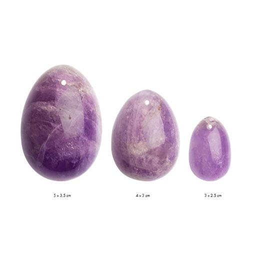 La Gemmes Yoni Egg Set Pure Amethyst