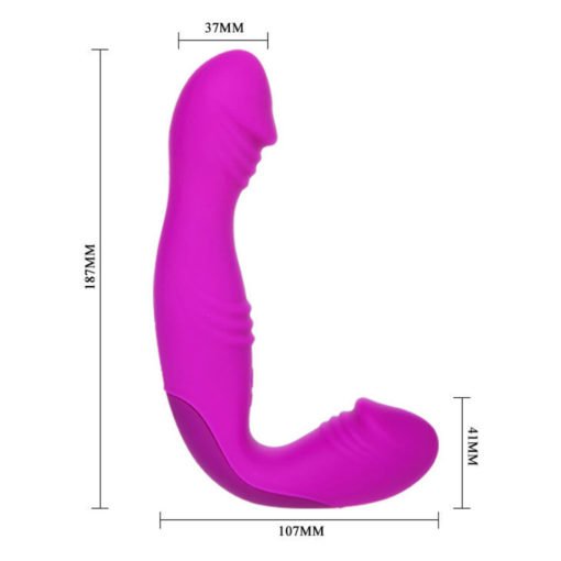 Vibrator Dublu Pretty Love Angelo 1