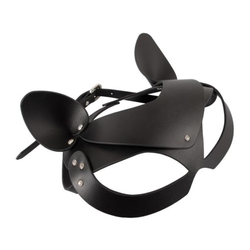 Rhinestone Cat Mask Bad Kitty