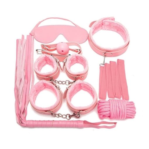 Set Fetish BDSM 7 Piese Guilty Toys Pink