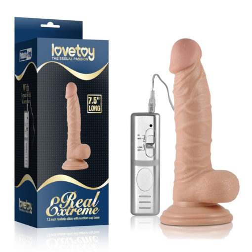 Lovetoy Real Extreme Vibrating Dildo
