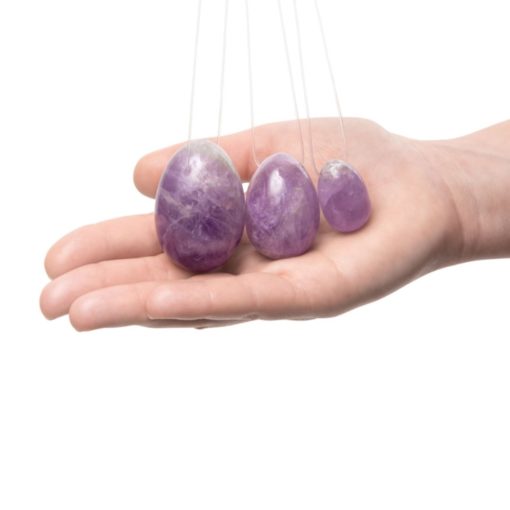 La Gemmes Yoni Egg Set Pure Amethyst