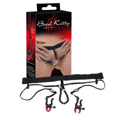 Bad Kitty String With Clamps