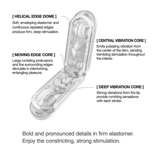 Flip Zero Gravity Electronic Vibration White