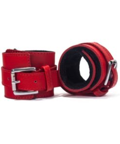 Hand Cuffs Grain Devil Sticks Red