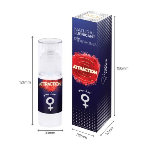 Lubrifiant Feromoni Attraction Femei 50 ml