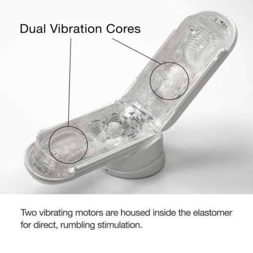 Flip Zero Gravity Electronic Vibration White